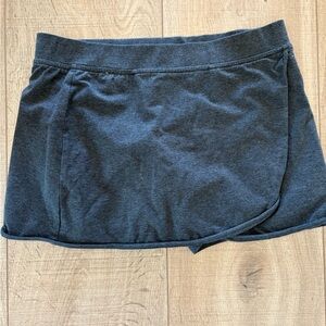 Charcoal Gray Women's Skort